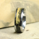 Buckeye Burl ring