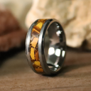 Tigers Eye Inlay Ring