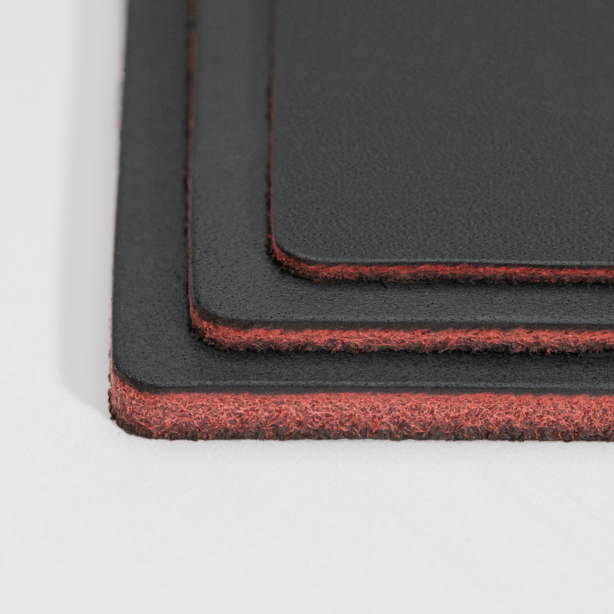 Blood Core Leather Panel – Rose Anvil