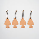 Leather Air Freshener, 4pk