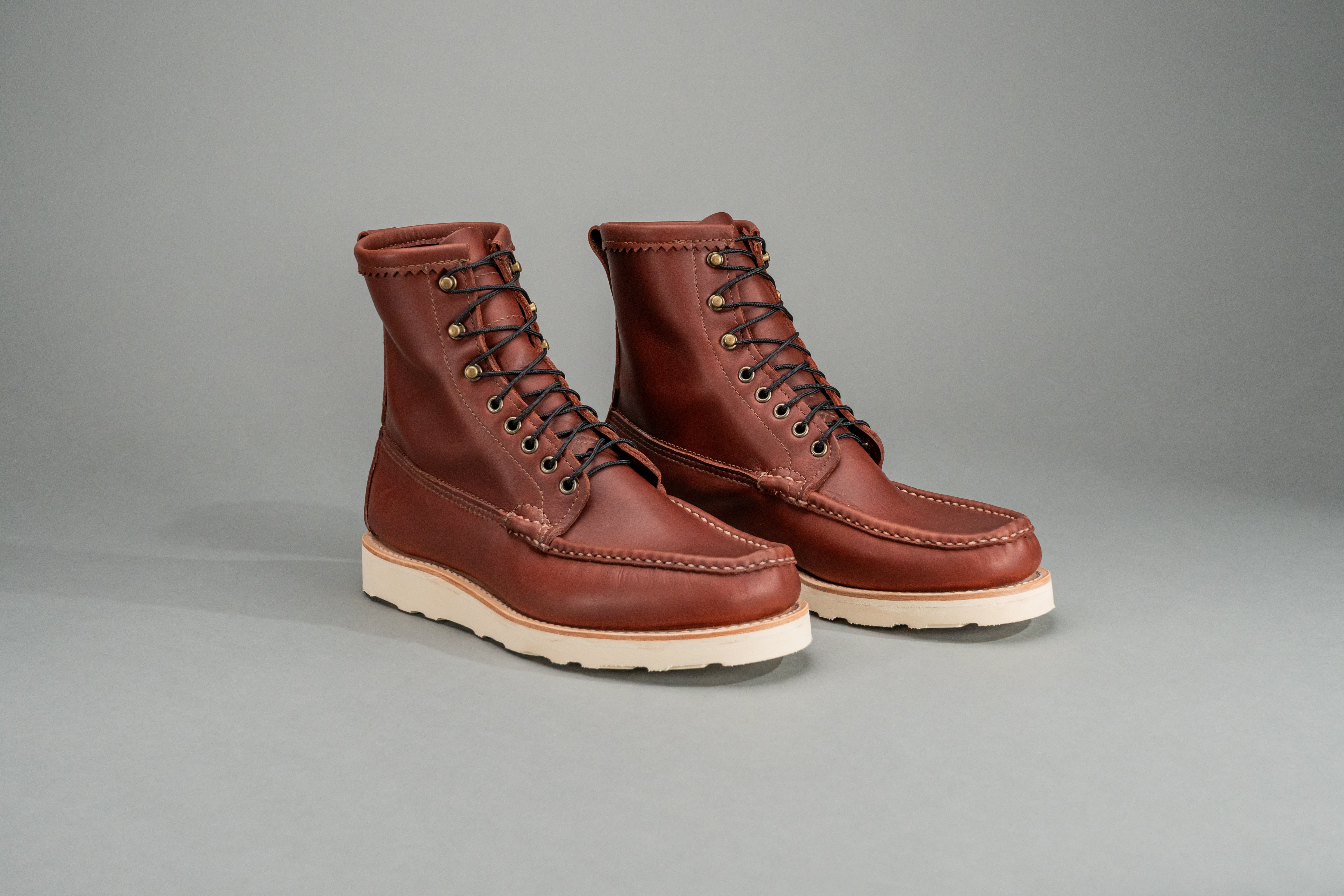 Review: Russell Moccasin Backcountry in Walnut Timberjack | Patina