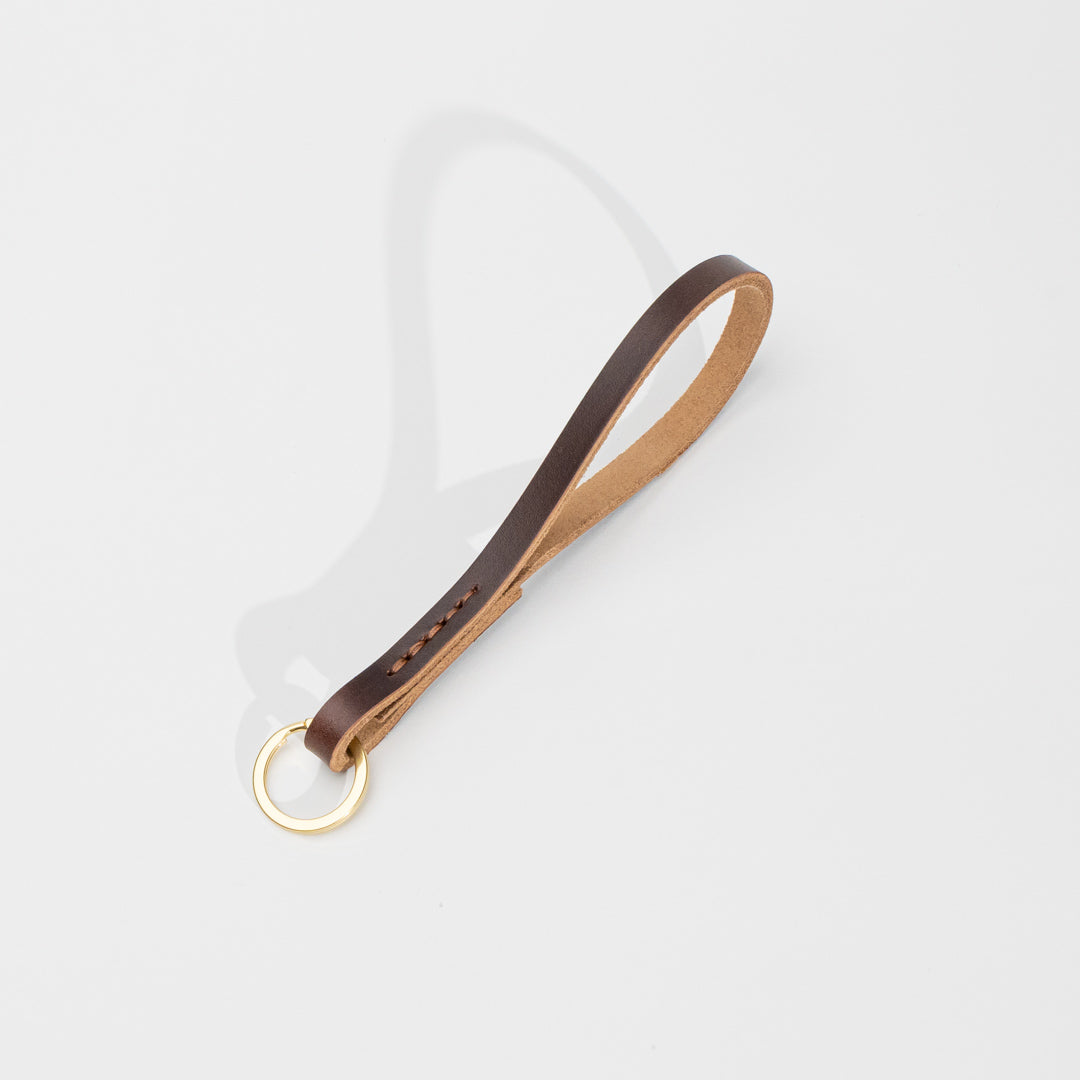 Slim Leather Lanyard