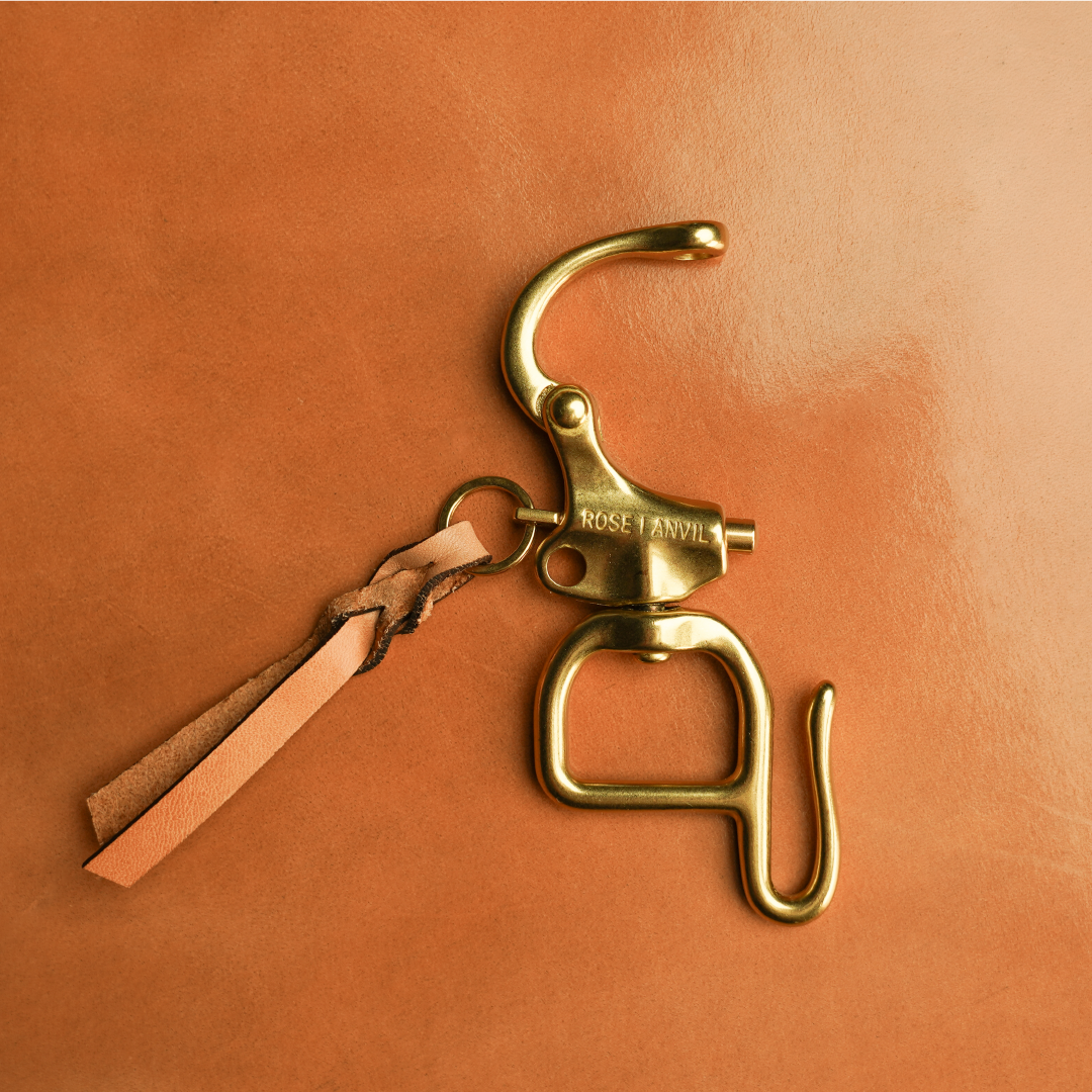 Solid Brass Snap Shackle