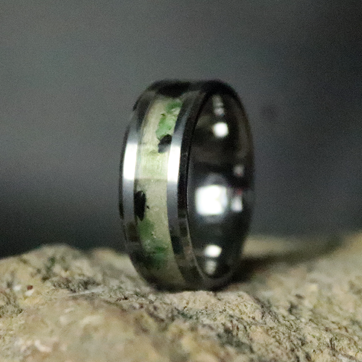 Aspen Emerald Inlay Ring