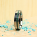 Crushed Turquoise Inlay Ring
