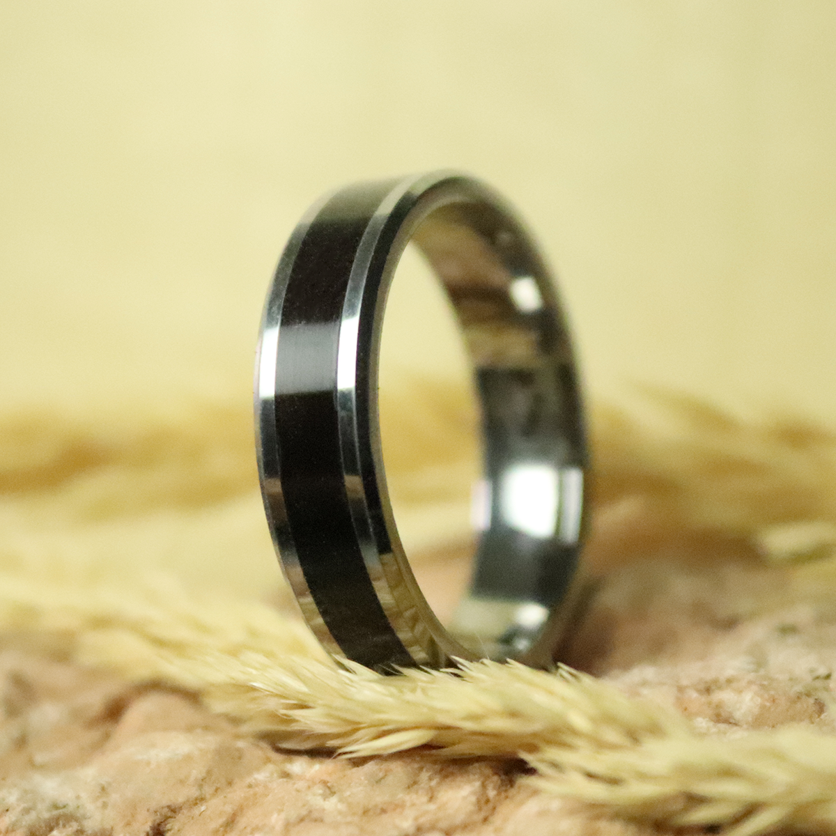 Rosewood Inlay Ring