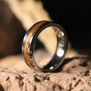 Teak Inlay Ring